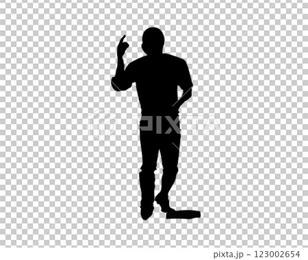 慶祝擊球的棒球運動員的剪影 慶祝擊球的棒球運動員的剪影 123002654