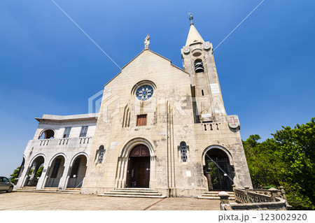 The Chapel of Our Lady of Penha is seen in Macau. The first chapel was founded in 1622 by Portuguese sailors and the structure was rebuilt in 1837 and 1935. The Chapel of Our Lady of Penha is seen in Macau. The first chapel was founded in 1622 by Portuguese sailors and the structure was rebuilt in 1837 and 1935. 123002920