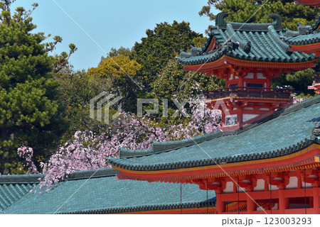 京都　平安神宮　蒼龍楼 123003293