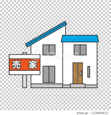 House for sale illustration 123004612