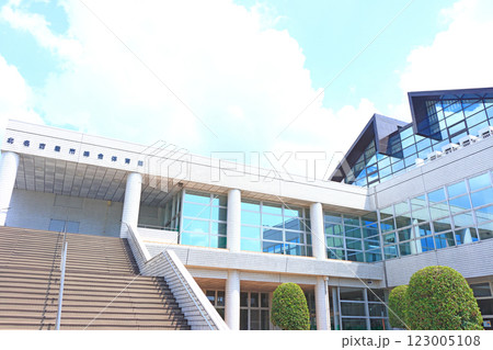愛知県北名古屋市、北名古屋市総合体育館の風景 123005108