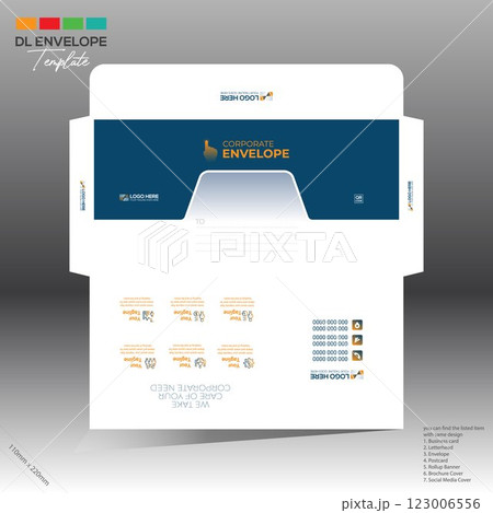 envelope for corporate and any use 123006556