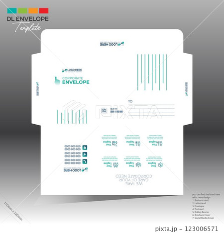 envelope for corporate and any use 123006571