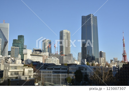 東京・六本木の街並み 123007307