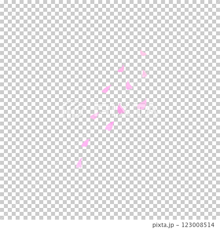 Pink flower storm 123008514