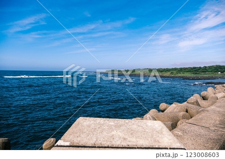【#五島列島】福江島の防波堤 【#五島列島】福江島の防波堤 123008603