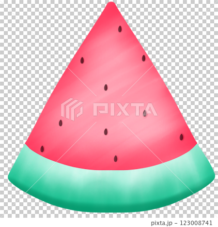 sliced watermelon piece sliced watermelon piece 123008741