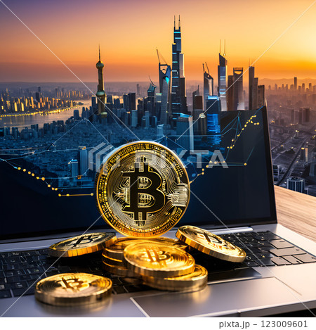 The financial market also moves the world economy with bitcoin 123009601