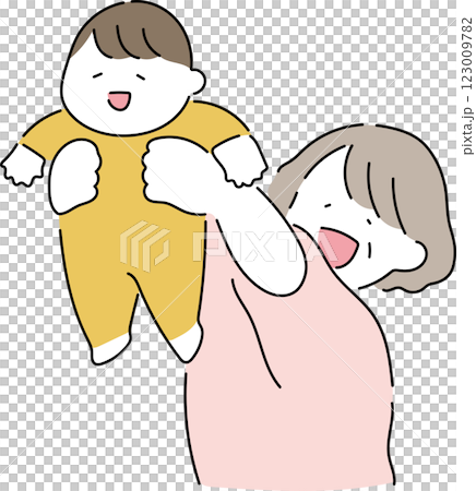 奶奶抱著一個嬰兒 奶奶抱著一個嬰兒 123009782