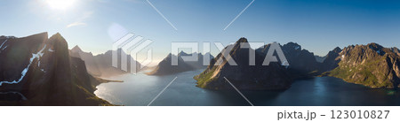 Lofoten is an archipelago in the county of Nordland, Norway. 123010827