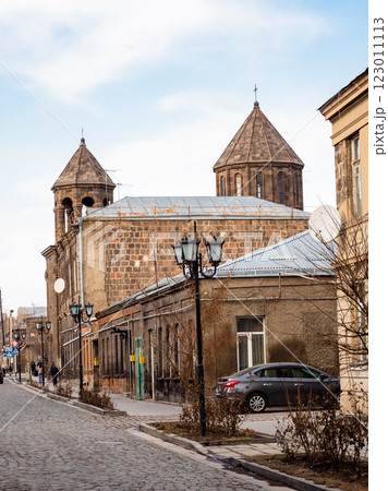 Surb Nshan church on Abovyan str in Gyumri city Surb Nshan church on Abovyan str in Gyumri city 123011113