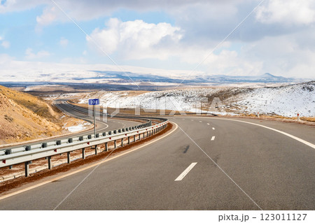 M1 highway in Aragatsotn Province of Armenia M1 highway in Aragatsotn Province of Armenia 123011127