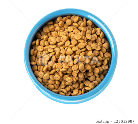 Dried kibble pet food 123012997