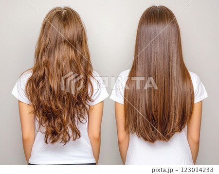 Before and After Straightening 123014238
