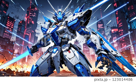 近未来戦闘ロボット 123014486