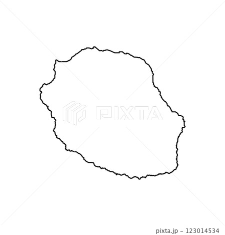 Reunion Map Icon Reunion Map Icon 123014534