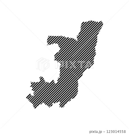 Republic of the Congo Map Icon Design 123014558