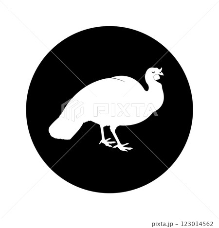 Turkey Chicken Icon Turkey Chicken Icon 123014562