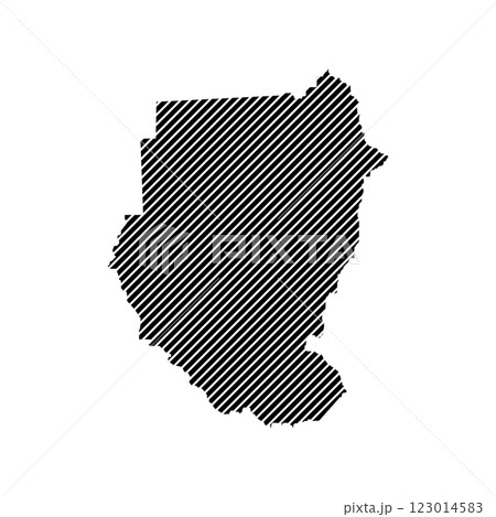 Sudan Map Icon Sudan Map Icon 123014583