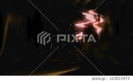 A dimly lit room sets an intriguing tone for...のイラスト素材 [123015473] - PIXTA
