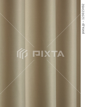 Modern blackout curtains in brown tones with smooth texture, ideal for light blocking 123015492