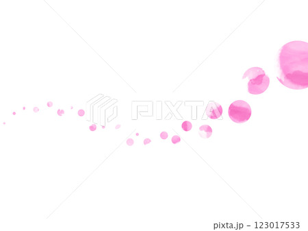 ビジネス背景 水彩 赤ドット ビジネス背景 水彩 赤ドット 123017533