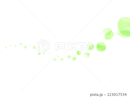 ビジネス背景 水彩 緑ドット ビジネス背景 水彩 緑ドット 123017534