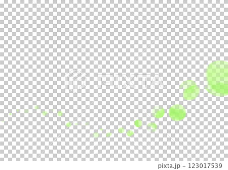 ビジネス背景 水彩 緑ドット2 ビジネス背景 水彩 緑ドット2 123017539