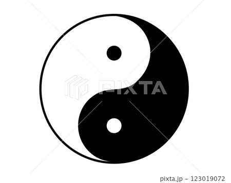 太陰大極図 123019072