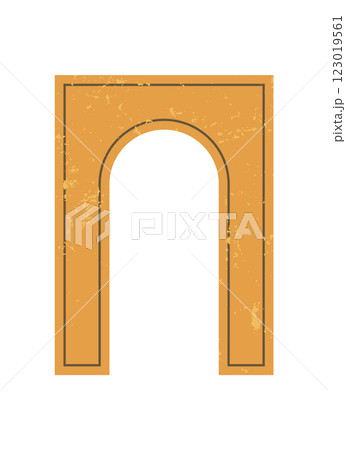 Bold Brutalist Abstract Shape. Modern icon of brutalism. Unique abstract form with grunge texture, simple yet striking. Ideal for contemporary design projects, art pieces, or decorative elements. Bold Brutalist Abstract Shape. Modern icon of brutalism. Unique abstract form with grunge texture, simple yet striking. Ideal for contemporary design projects, art pieces, or decorative elements. 123019561