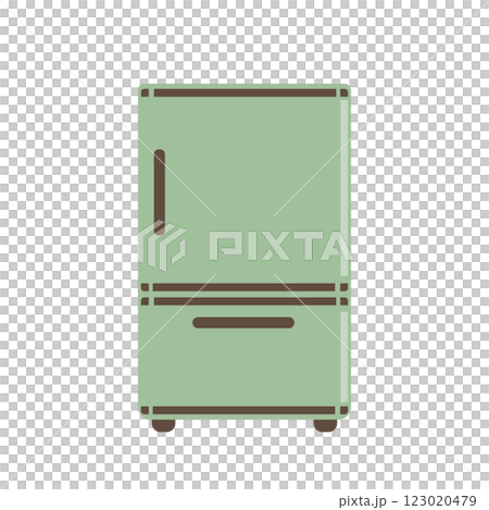 A simple and stylish refrigerator illustration 123020479