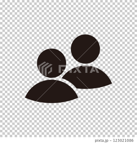 雙核象形圖圖標 雙核象形圖圖標 123021086