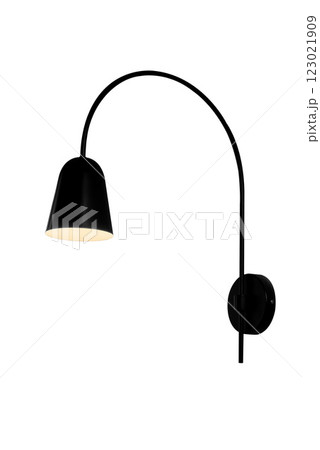 Wall lantern isolated on white background 123021909