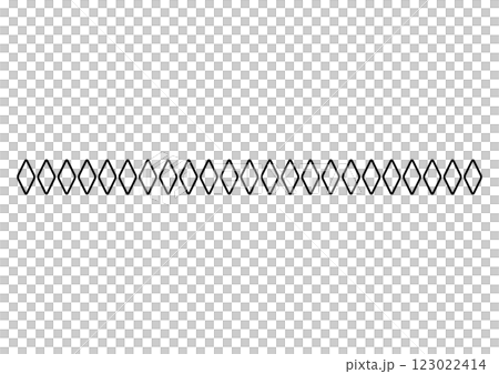 黑色鑽石裝飾線條 123022414