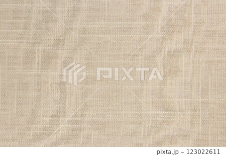 Brown linen fabric texture background, seamless pattern of natural textile. 123022611