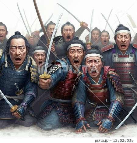 降服する侍 123023039