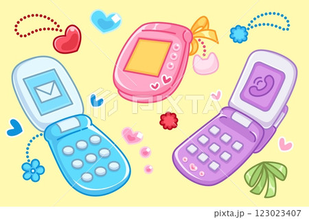 Y2k retro mobile phones set Y2k retro mobile phones set 123023407