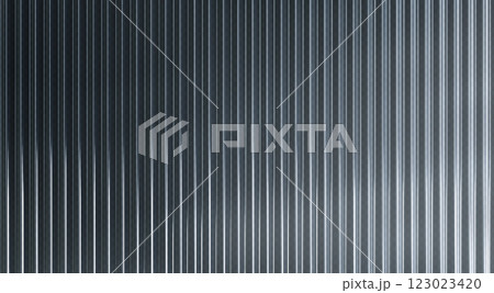 Ribbed glass surface with vertical stripe pattern 123023420