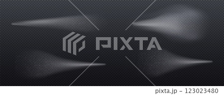 Vector water spray mist collection Vector water spray mist collection 123023480