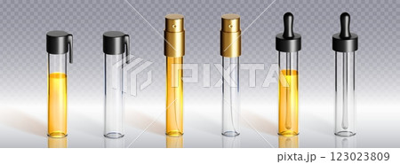Glass perfume sample vials set Glass perfume sample vials set 123023809
