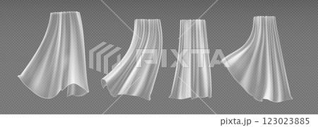 Curtain window wind simulation 123023885