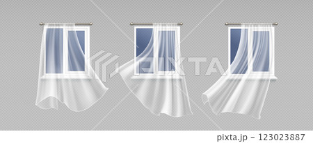 Curtain window wind composition 123023887