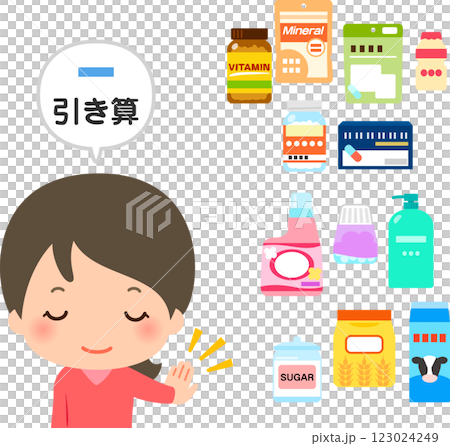 Women who stop taking supplements, medicines, detergents, etc. 123024249