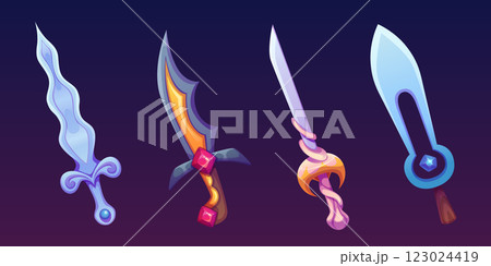 Magic sword collection Magic sword collection 123024419