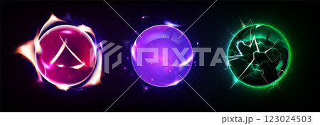 Magic fortunetelling balls set Magic fortunetelling balls set 123024503