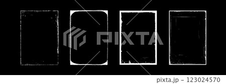 Photo edges stroke collection Photo edges stroke collection 123024570