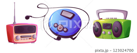 Retro music devices Retro music devices 123024700