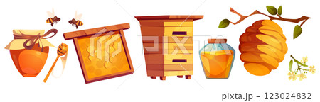 Beehive and apiary equipment set Beehive and apiary equipment set 123024832