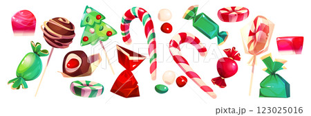Christmas candy and lollipop set 123025016