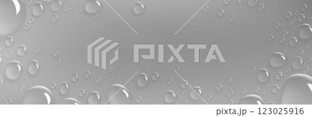 Water drops on gray background Water drops on gray background 123025916